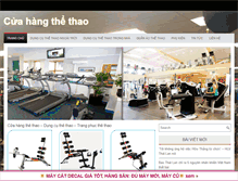 Tablet Screenshot of cuahangthethao.vn